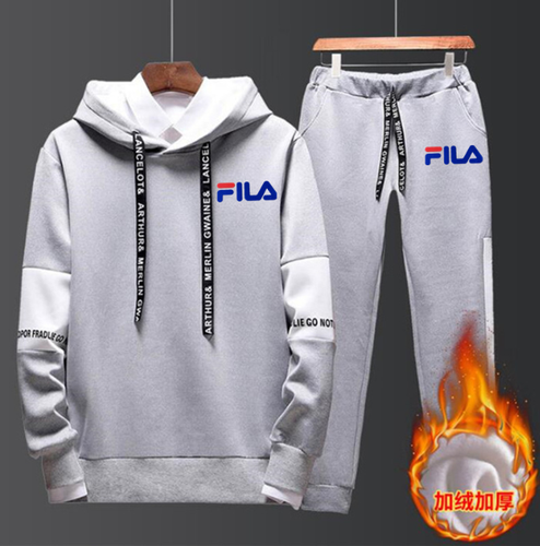 tuta felpata fila uomo